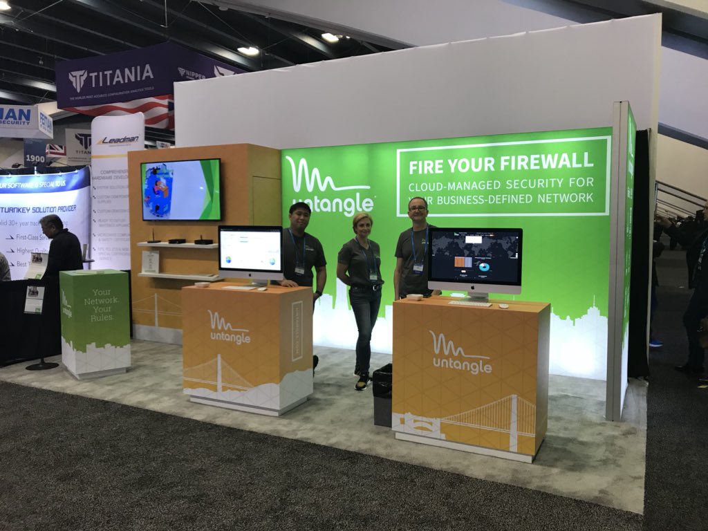 arista_channels's tweet image. We&apos;re at RSA! Come by and say hi! Booth #2140 #RSA2018 #Untangle #Security #infosec
