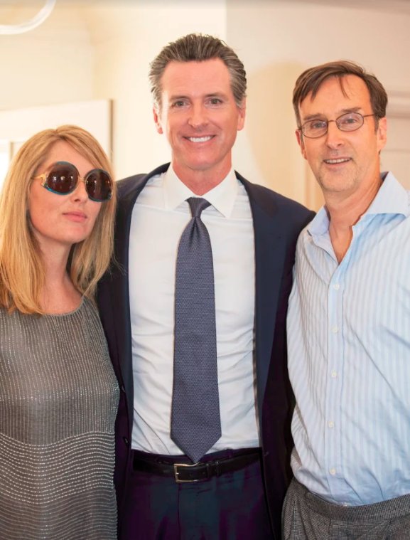W/Gavin Newsom &amp; friend/co-host Mimi Riley @ great fundraiser last week in Beverly Hills for Lt Governor Gavin Newsom's run for Governor in CA. I helped fire up Gavin-Trump country is leading in Regen Ag &amp; it’s time for CA to step up, build healthy soil &amp; address climate change!