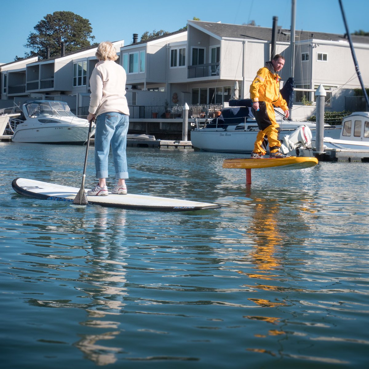 TheJetfoiler's tweet photo. #jetfoiler vs #paddleboarders, installment number three. #familysports  
📷: Margueritte Peterson https://t.co/KTSBt0RH3m