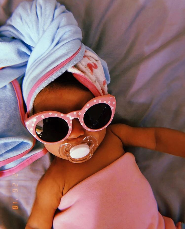 mi princesa 😍 fresh out the shower