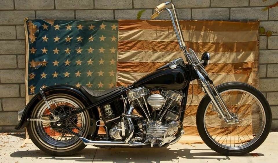 #HarleyDavidson #panhead #Springer #rigid