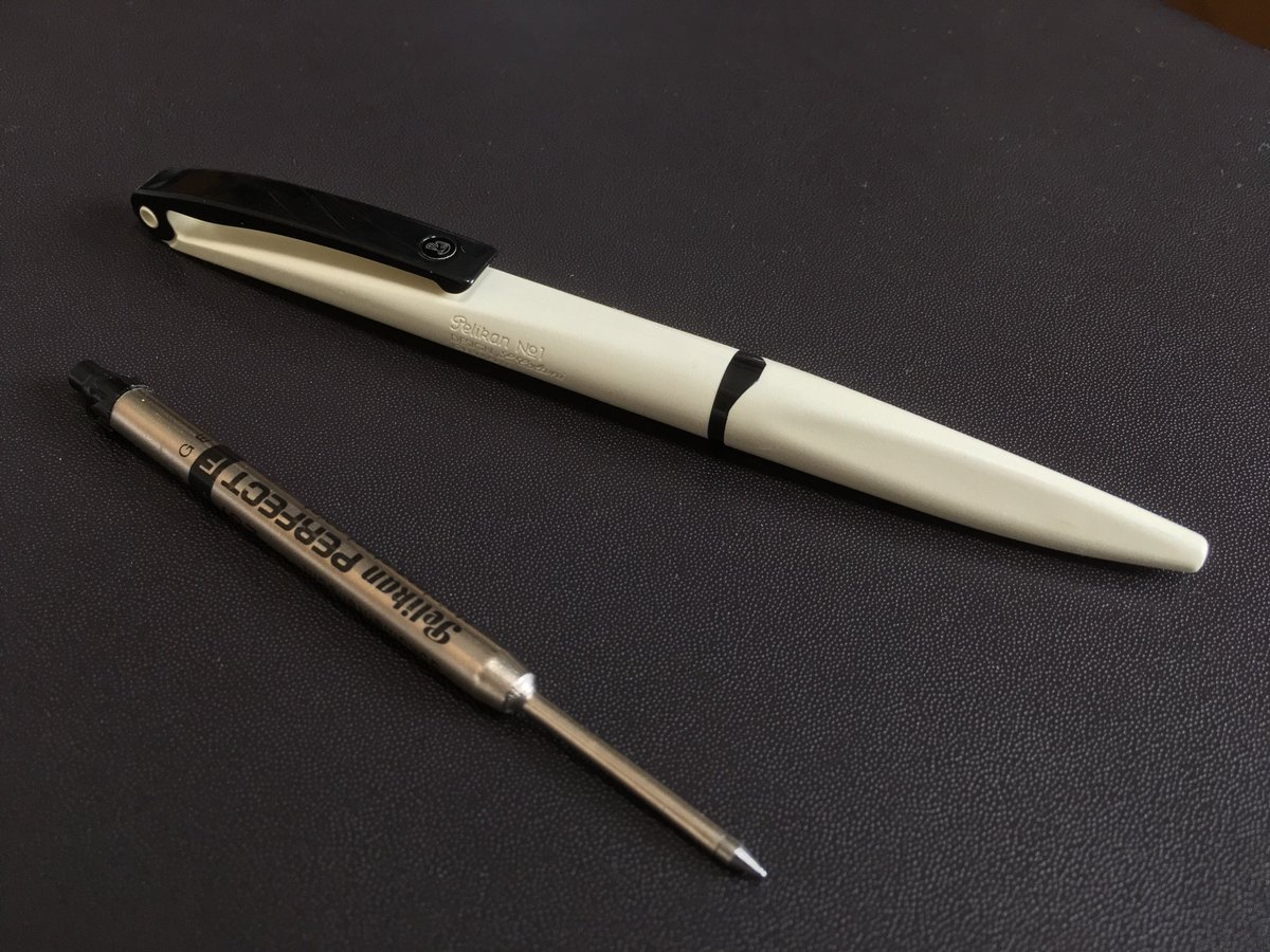 pelicanペリカンNo.1ボールペンレアシルバールイジコラーニ colani