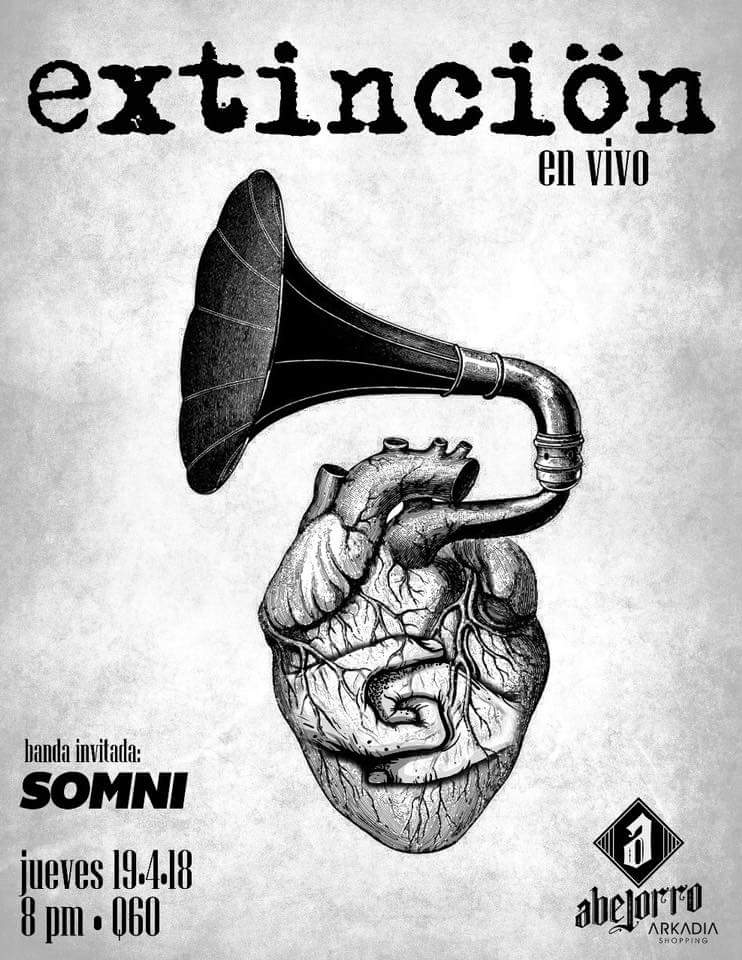 GuitarrasdGuate's tweet photo. El jueves, muchachos, @ExtincionBanda y @somniband en @abejorrogt pilas. De las mejores bandas de los 90 y actuales en el recinto con las mejores alitas de la ciudá... https://t.co/H8PvfEjNbI