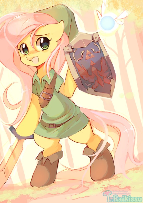 x_fluttershy's tweet photo. I'm Link! #LegendOfZelda https://t.co/8kJszcYECy
