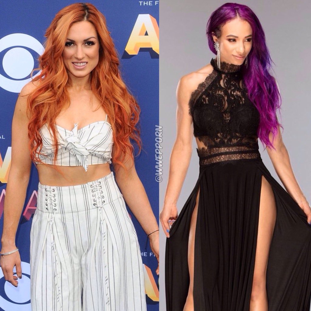 WWEPPorn™ on X: Becky Lynch getting ready🔥 #Raw #WrestleMania