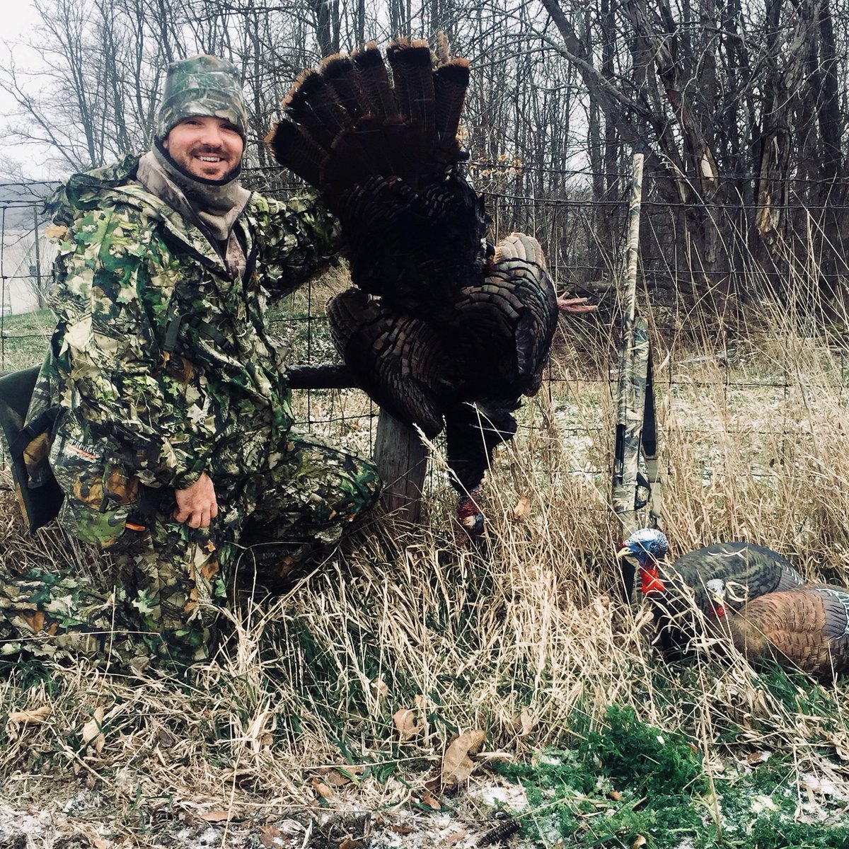 It was an opener for the books. 27, snow, and 20mph wind. Ditched the calls and let the <a href="/ZinkCallsAvianX/">Zink Calls Avian X</a> dekes and <a href="/Benelli_USA/">Benelli USA</a> go to work