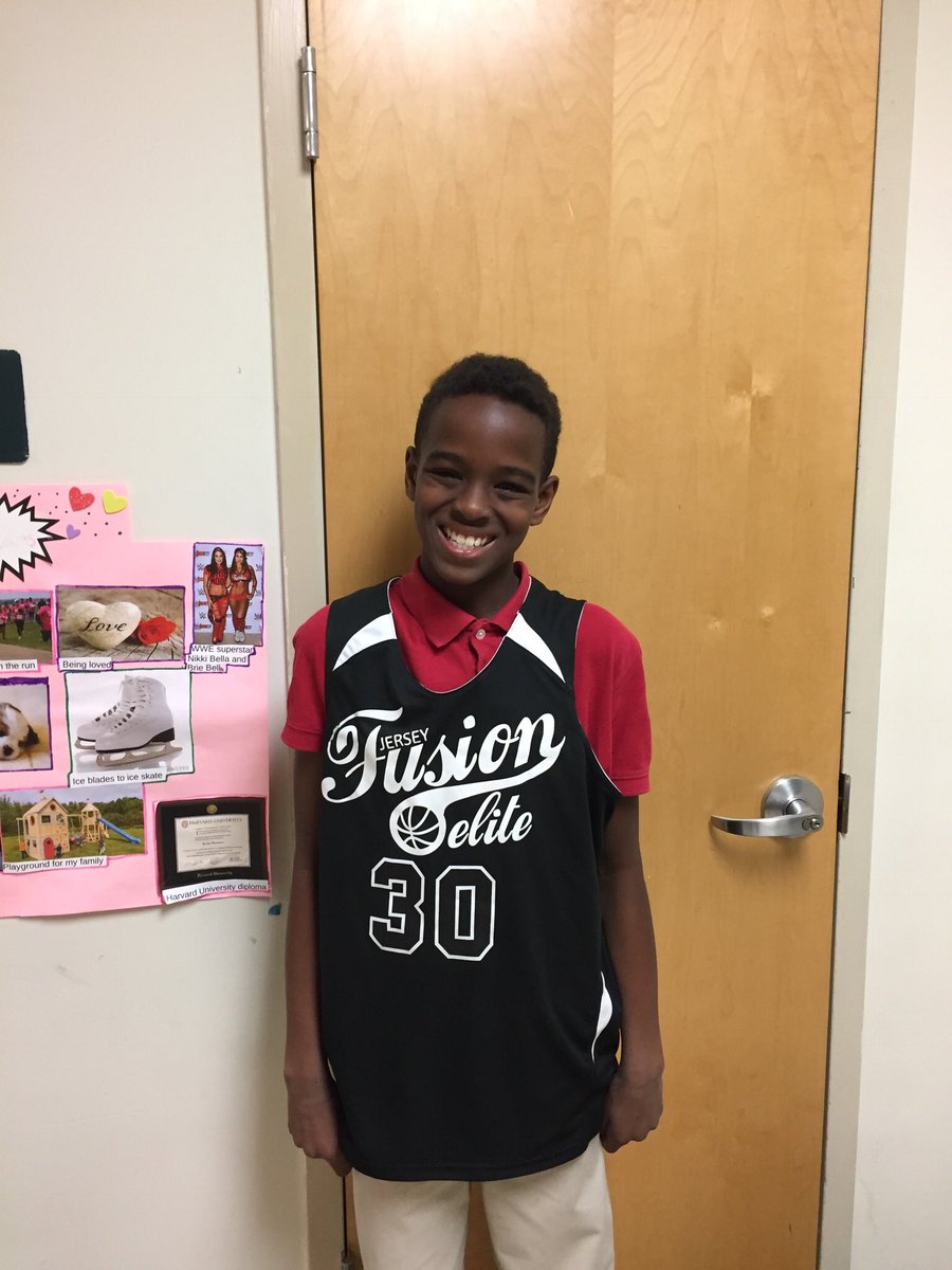 Look who made the Travel Basketball Team!  He says he wears #30 for Steph Curry.  Told him someday people will be wearing HIS Number.       #DreamBig #FutureRocketPlayer #RBBisBIA #KeepSmiling