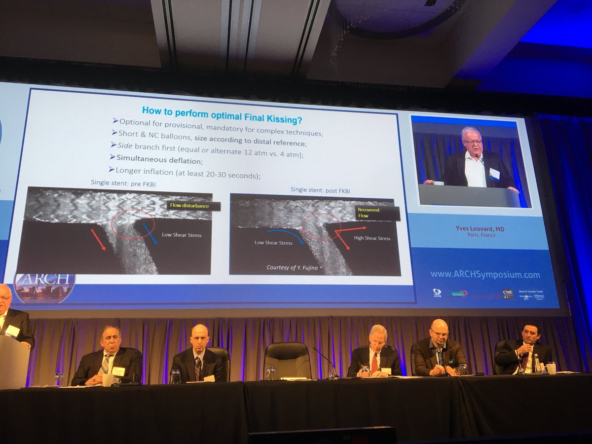 luis_arboine's tweet photo. How to perform optimal FKB by Dr. Louvard #complexpci #bifurcation #ARCH2018 https://t.co/FVsypfFkgb