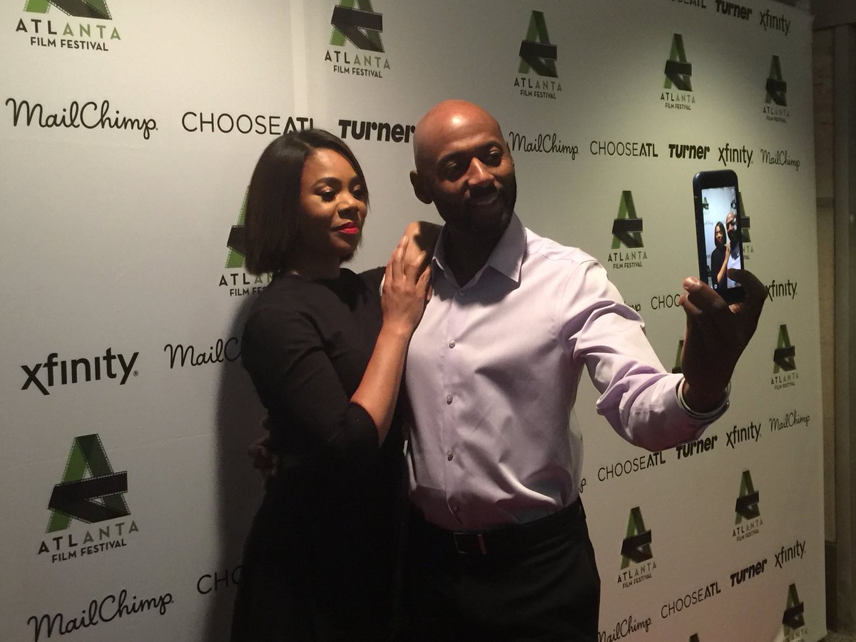 ATLFilmCritics's tweet image. Red Carpet with @TeamRomany Film #PrisonLogic @atlantafilmfest