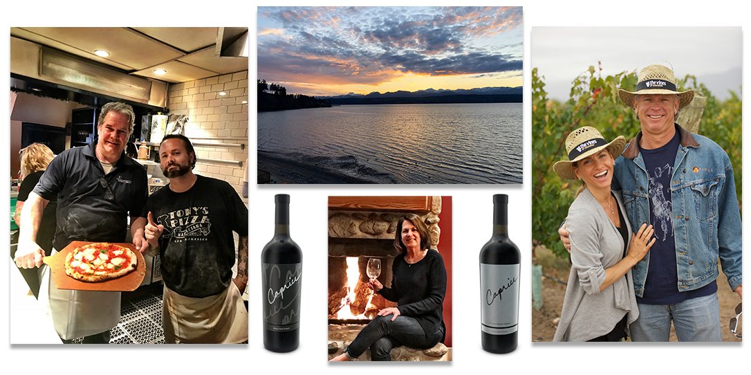SharonArides's tweet photo. Come to TWF raise your glass wine tasting and auction! 
This year you have a chance to bid on a dinner for 8 out at our newly remodeled Hood Canal home. Steve, who is a certified Pizzaioli, will cook you wood fired pizza in our outdoor kitchen. Learn more: https://t.co/uxIoCoTPp3 https://t.co/mvN6MbGc5T