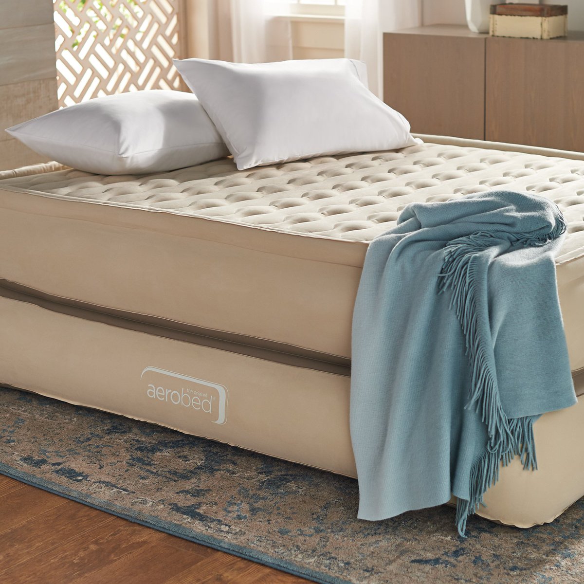 QVC's tweet photo. Who says you can't take comfort with you when you travel? Enjoy today's  #QVC2BigDeal by AeroBed, here! >  https://t.co/9OIs1Qyf5f https://t.co/VuvRWRrSKp