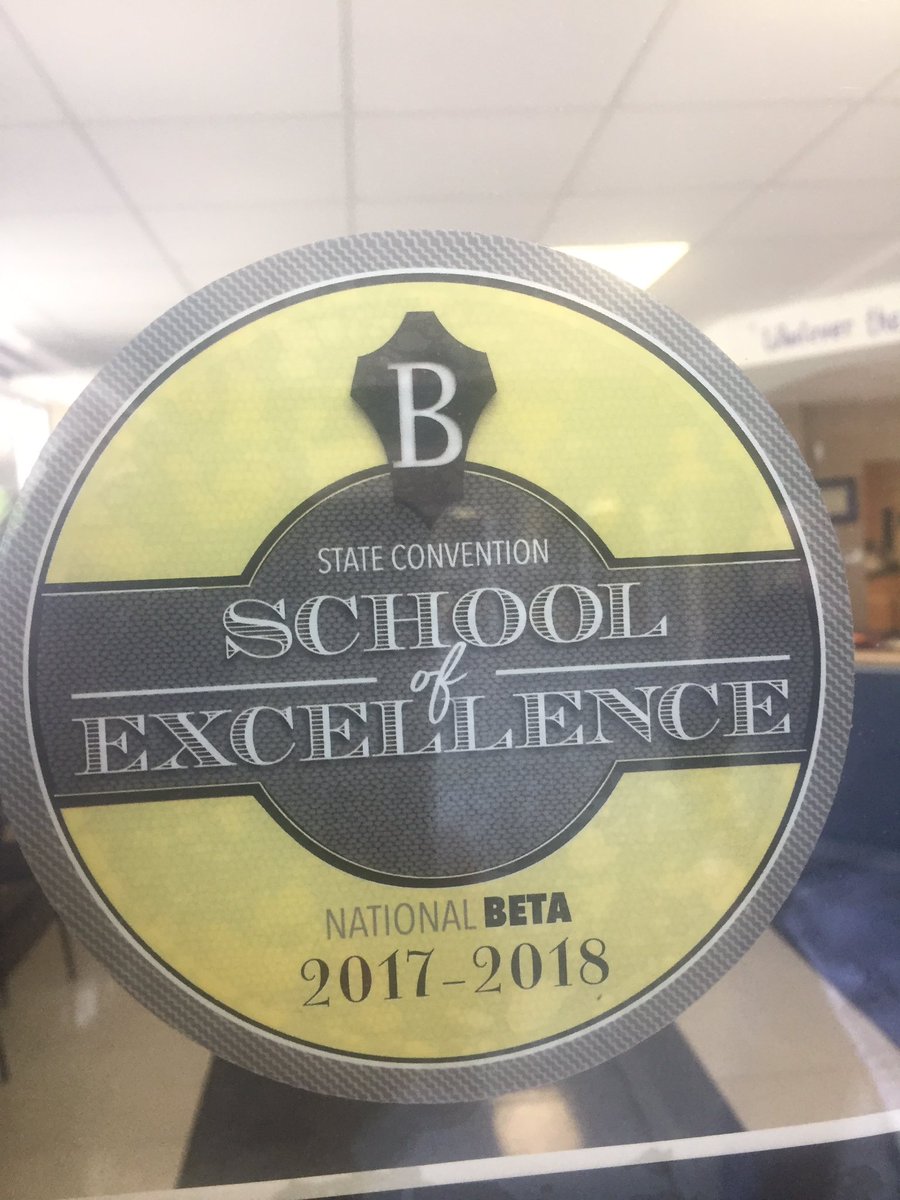 nrburgermiddle's tweet photo. Congratulations Burger Beta for being named a State convention School of Excellence #HeadingToNationals #Savannah,GA #TogetherBurgerWINS @HpsdSup @HPSD @nationalbeta https://t.co/BpYPxcqKxS