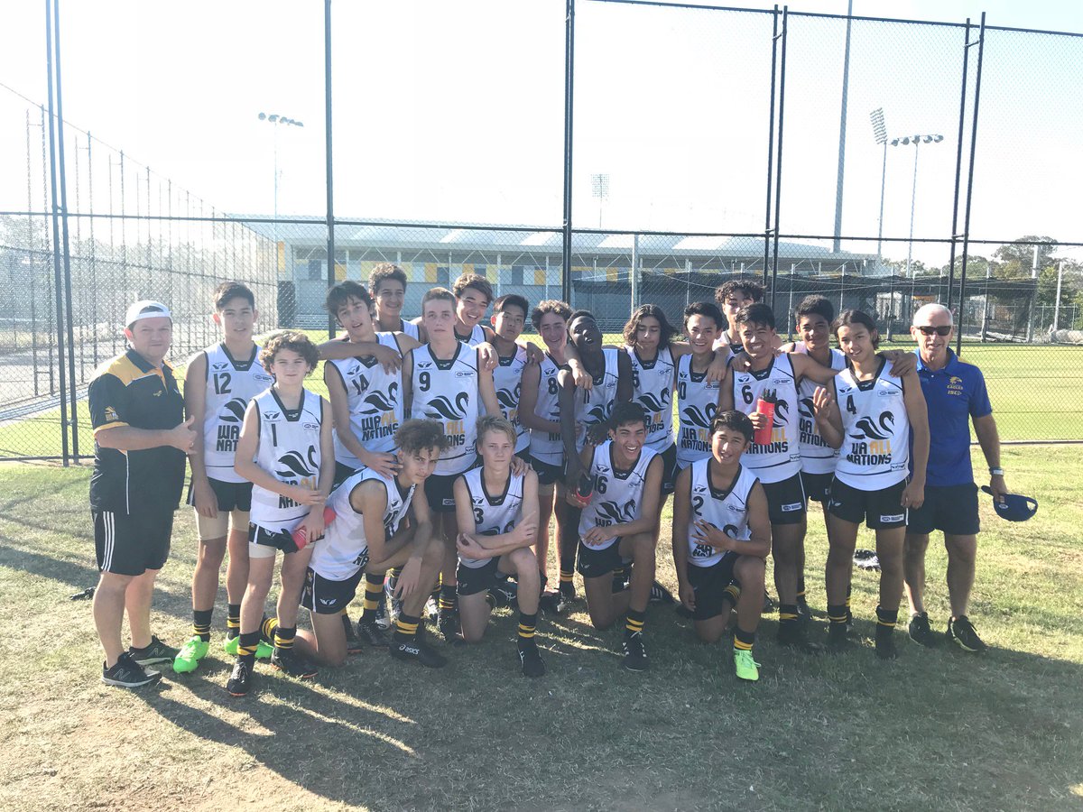 WestCoastEagles's tweet photo. Good luck to our WA All nations side! https://t.co/sewh5ph5SS