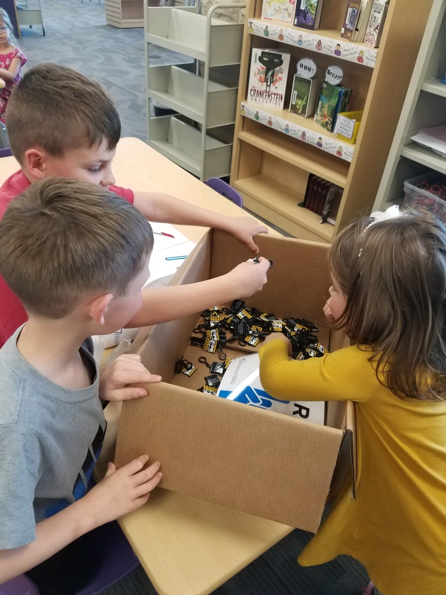 stephens4t's tweet photo. Today, I did a monsters Breakout Edu with kinders. They had a blast and did a great job unlocking our book to read. https://t.co/5Bg5R1tNT9