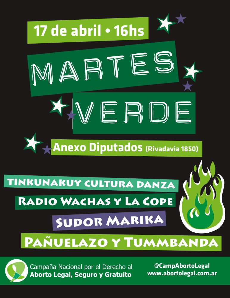 malepichot's tweet photo. 🙌💚 todes al congreso https://t.co/5Fs9jY74mq