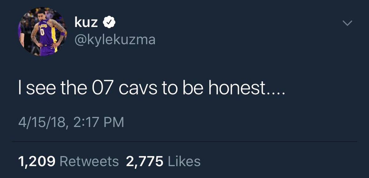 LAKESHOWIN's tweet photo. KUZMA BEEN RECRUITING ALL YEAR *BIRDMAN HAND RUBZ* https://t.co/Azf096woau