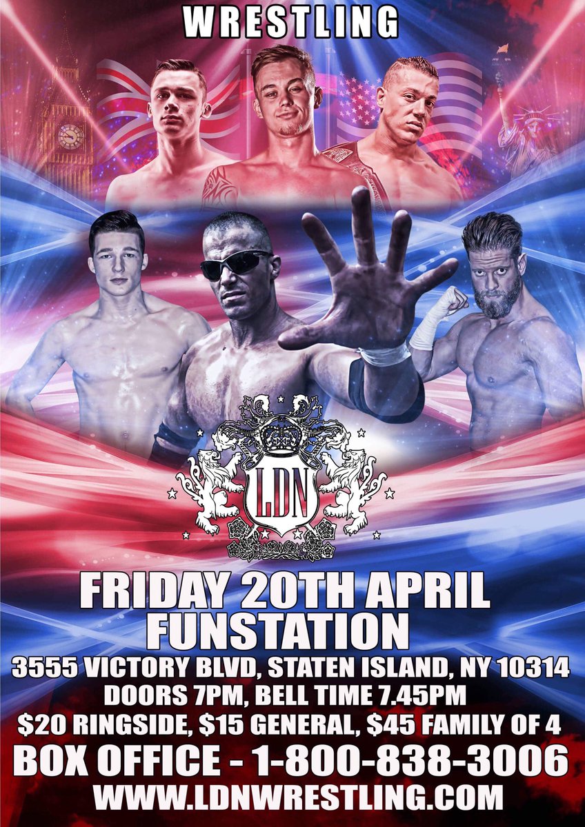 MrDariusCarter's tweet photo. -THIS WEEKEND-
FRI: I return to @LDNwrestling for #BritishRevolution2018, and I'm bringing my @Tier1Wrestling #WorldTitle! I DID leave the 1st #BritishRevolution as a #DualWorldChampion...
SAT: @ProjectDiverge debuts, and I take the #Hybrid Style to the #NewWaveCup!
#MustSeeDC https://t.co/rnaqtbLhy9