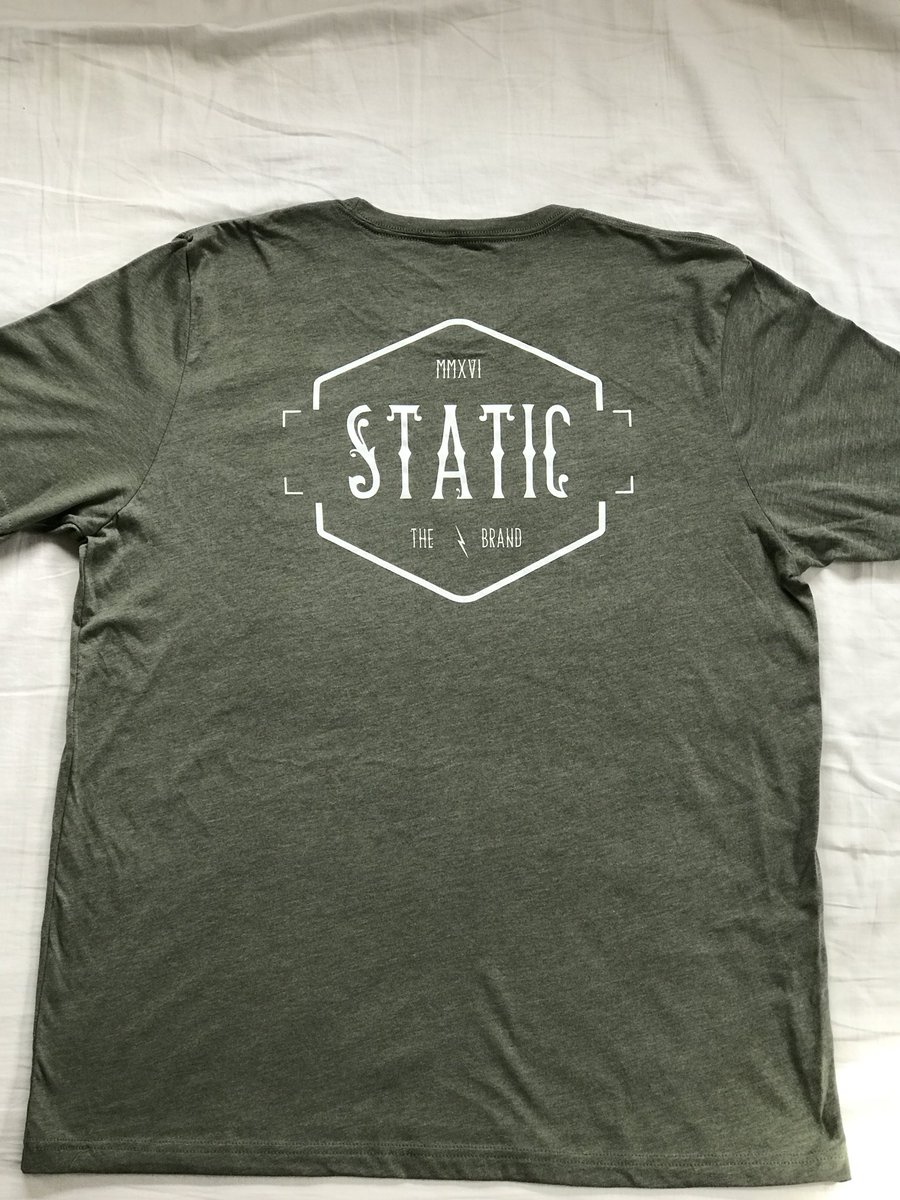 Staticthebrand's tweet photo. I would like to introduce to you !!!!! The
Army Static Tee ⚡️
Go get your today !! Link in bio
________________________
#static #stwk #staticthebrand
#army #justdropped🚨##hiphop #rap#trap#sundayfunday ##thankyou ##summer18🌴 #spring18🌸 #orangecounty #anaheim #california https://t.co/FCx062S3zM