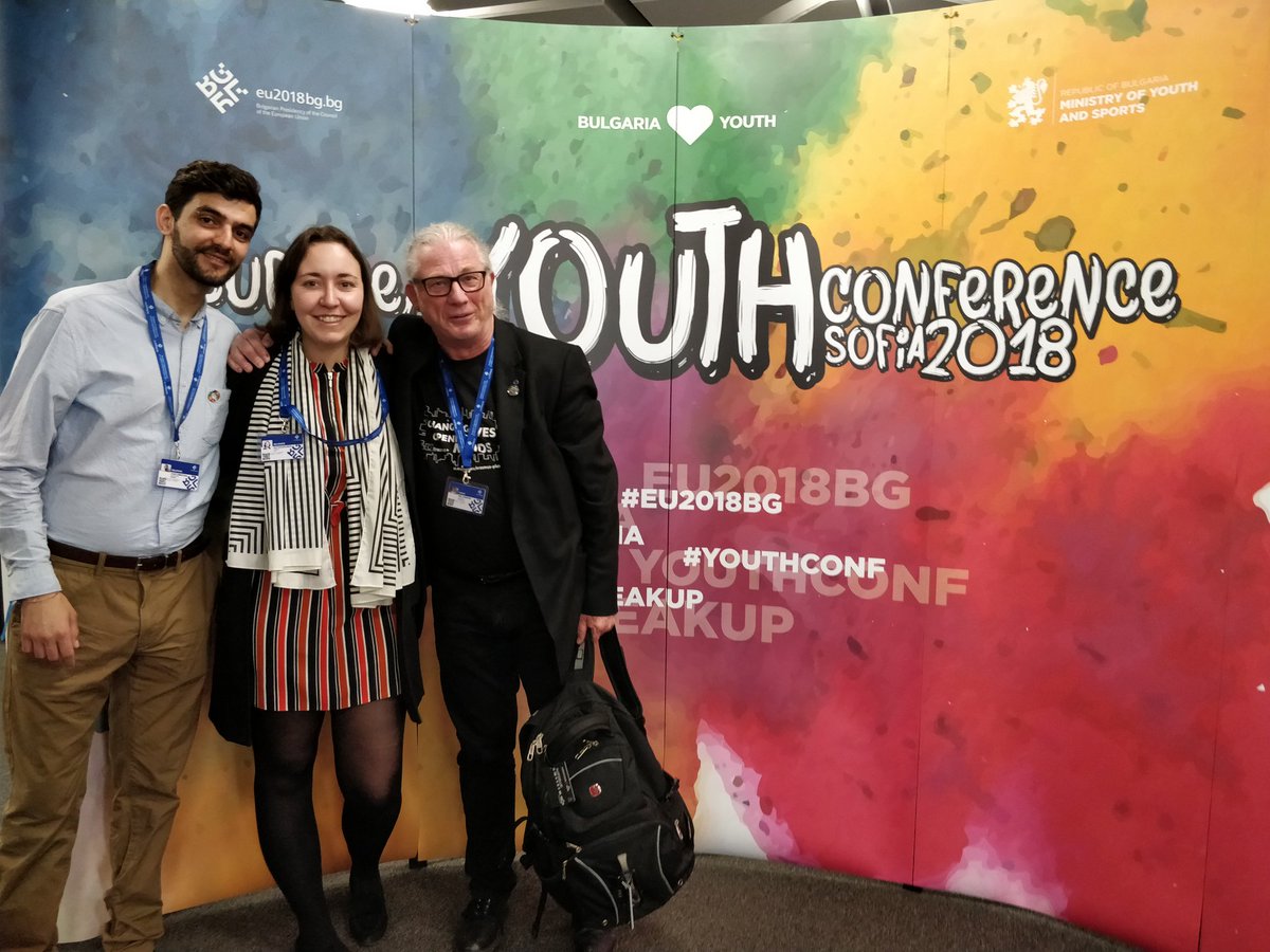 YEUworld's tweet photo. #YEUworld at #YouthConf #EUYCSofia to work on the results of #WhatsNext #StructureDialogue process after Estonia, advocating for #YouthRights https://t.co/278tRSL3iE