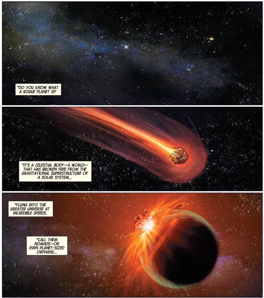 Of course, this criticism glosses over the fact that Hickman's stories are often about systems that go wrong, that are not properly calibrated, that are knocked out of balance.Hickman's basically writing "The Avengers" as "Jurassic Park."(Avengers #23.)