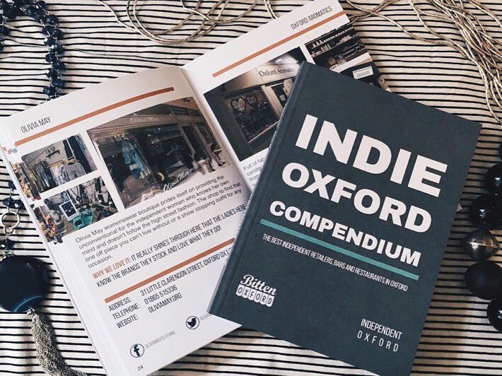 Almost a year since we published #OxCompendium!

Full of great local indie retailers, cafes, restaurants &amp; more, like <a href="/oliviamayltd/">Olivia May Ltd</a> who took this shot. Get yours from our website, Amazon, or 80+ local businesses, ready to #supportlocal this summer.

#discovertheREALoxford #oxford
