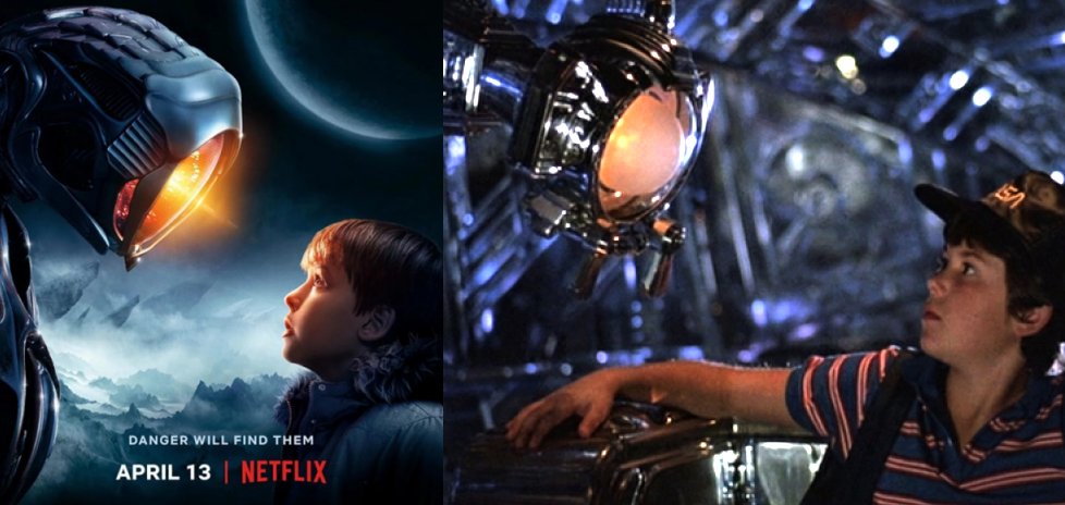 JulioHerrera's tweet photo. Lost in Space poster reminds me of The Flight of the Navigator https://t.co/Nxa0D4CWf9