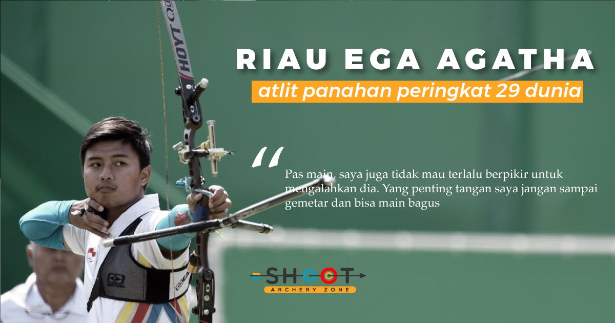 shootarchery's tweet photo. Riau Ega Agatha adl atlit panahan asal Surabaya, Indonesia yang menduduki oeringkat 29 dunia setelah menyingkirkan pemanah nomor satu dunia asal Korea, Kim Woo-Jin di ajang Olimpiade Rio 2016 lalu #fakta #atlit #panahan #Indonesia https://t.co/ndnfygL5tV