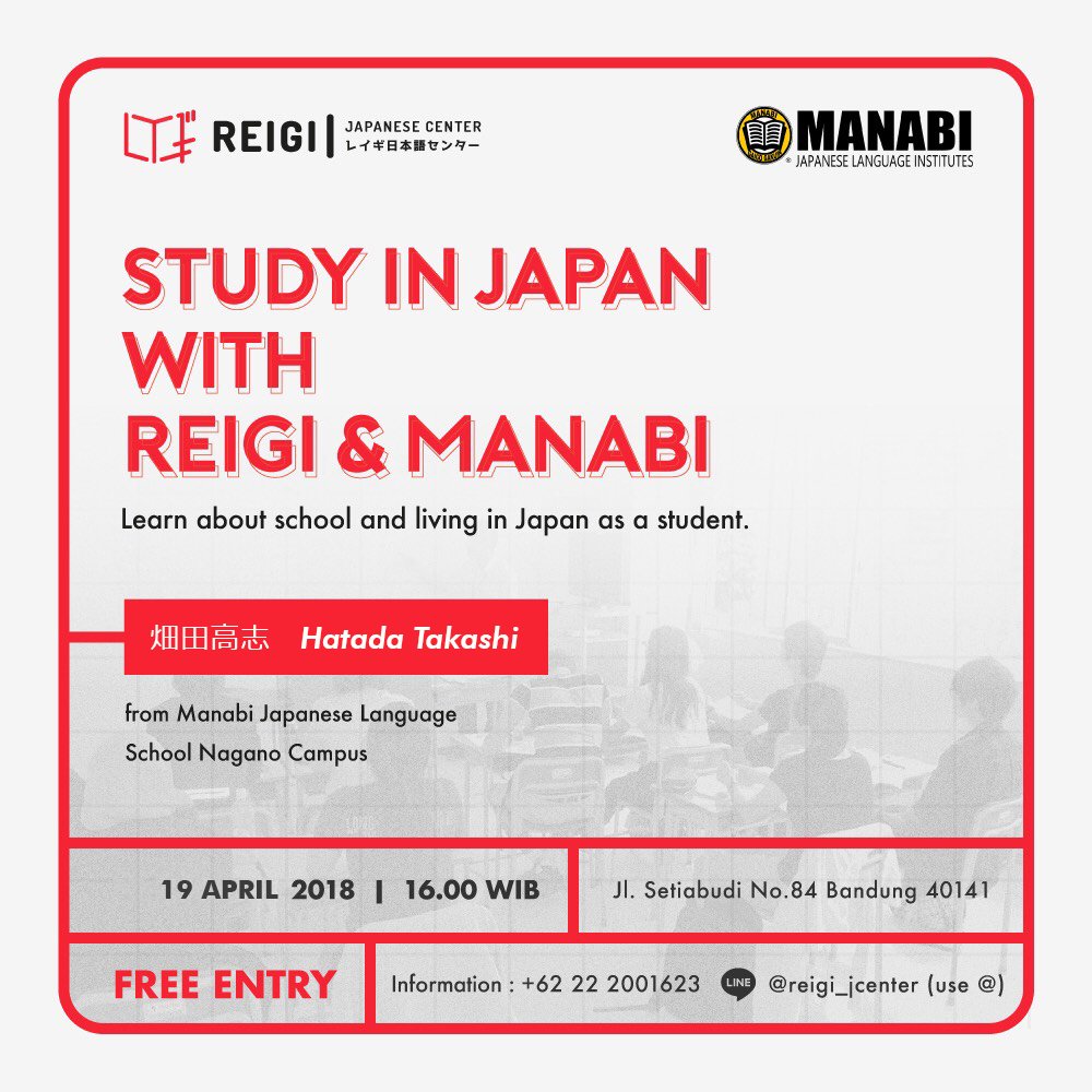 LVRBD25's tweet photo. yang mau nanya nanya tentang sekolah di jepang, kita hari kamis 19 April 2018 ngadain seminar tentang sekolah dan kehidupan pelajar asing di jepang...yang berminat langsung cek Instagram nya Reigi yuk. https://t.co/kLGA94xfFC https://t.co/RbLKt7DV5c