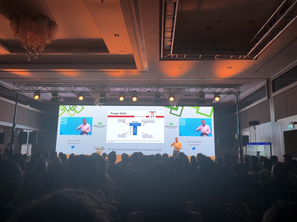 “Beside great testers, we need great developers who understand  testing”<a href="/ErikvVeenendaal/">Erik van Veenendaal</a> #testistanbul