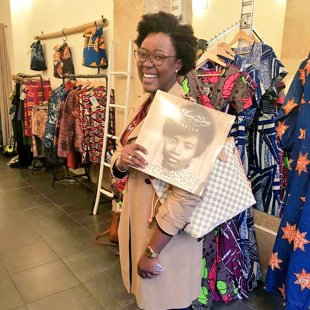Elom20ce's tweet photo. 💜 Pendant ce temps à #Paris @BazaraPagne. #INDIGO en VINYL sur ma page #Bandcamp. A #Lomé au #cafeyorba, Paris à @Soulableta, chez #Veals and #Geeks à #Bruxelles, au #Concerto & #CityRecords à #Amsterdam, chez @original_found à Babi, Lagos au #Jazzhole, Ctn au #BambooNumerik 🌸 https://t.co/U37GapSRq4