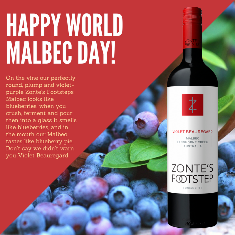 zontesfootstep's tweet photo. Happy World Malbec day! Perfect opportunity for a #Malbec #VioletBeauregard #LanghorneCreekWine #Blueberries #Wine #RedWine #MalbecDay #WorldMalbecDay #ZontesFootstep #ZontesFootstepWine delicious glass of Zonte's Footstep Violet Beauregard. https://t.co/xFD1scpHWn