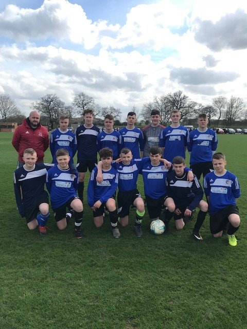 ColeshillSchool's tweet photo. WE ARE SO PROUD of our Year 10 team who won 3-0 last night in the final of the Birmingham Cup against Bishop Challoner.  Antonio scored 2 goals - man of the match. Oscar scored the final goal, a spectacular volley which capped a real team performance!  @the_atlp @ColeshillPE https://t.co/KPFrGTwCNa