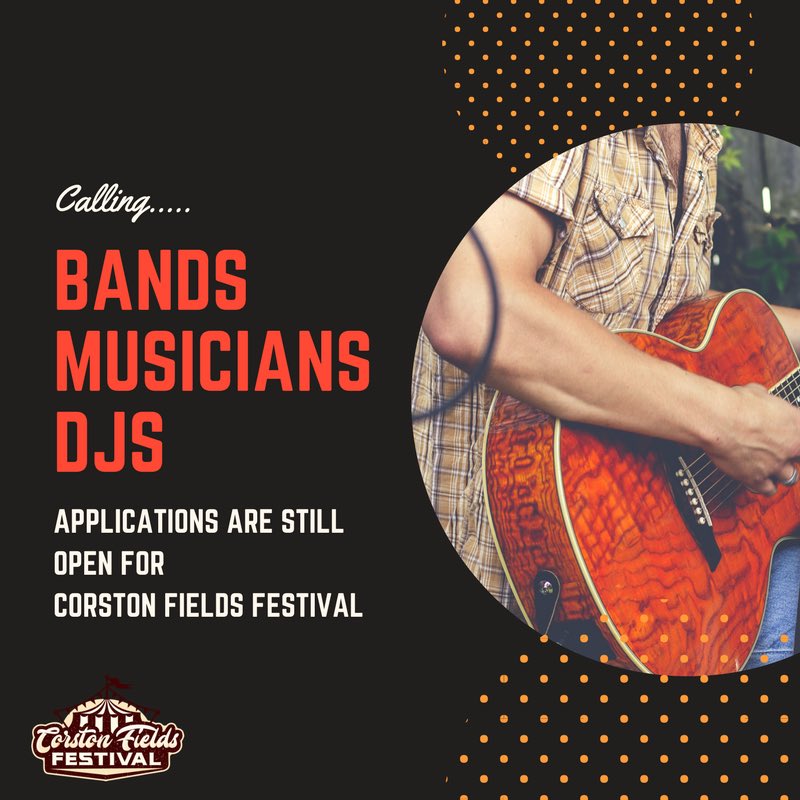 Get in touch if you want to perform on stage at Corston Fields Festival this year! 

@BathGigs <a href="/bathgigsbands/">Bath Gigs & Bands</a> <a href="/ListomaniaBath/">Listomania</a> <a href="/gigsbristol/">Bristol Gig Guide</a> <a href="/SWGigs/">SouthWest Gigs</a> <a href="/WeLoveBath/">Love Bath</a> <a href="/welovesomerset/">Alli Herbert</a> <a href="/love_frome/">Love Frome</a> <a href="/BathMusic/">BathMusicCollective</a> <a href="/Bristol247Music/">Bristol247Music</a> #corstonfieldsfest #livemusic