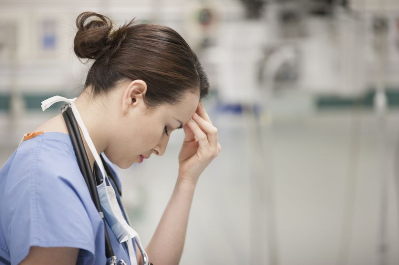 MirrorPolitics's tweet photo. Over 160,000 stressed out nurses forced out of profession in just five years
https://t.co/za4AujXBKD https://t.co/OFDtcCKgLB