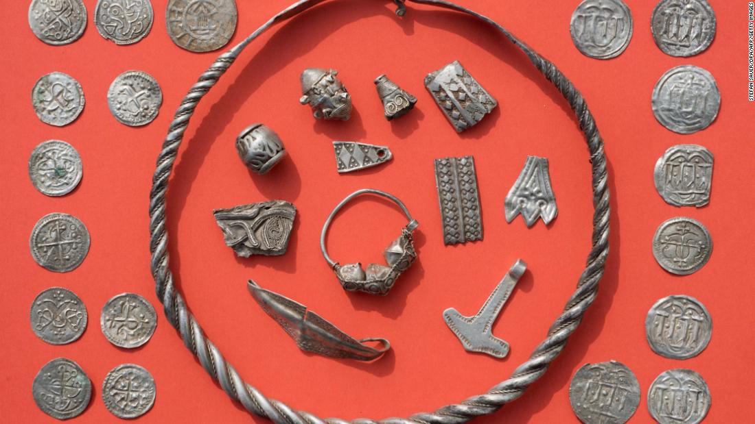 CNN's tweet photo. A 13-year-old boy has helped unearth treasure of a 10th century Danish king https://t.co/K9FVufzahD via @CNNStyle https://t.co/Tq52huotj6