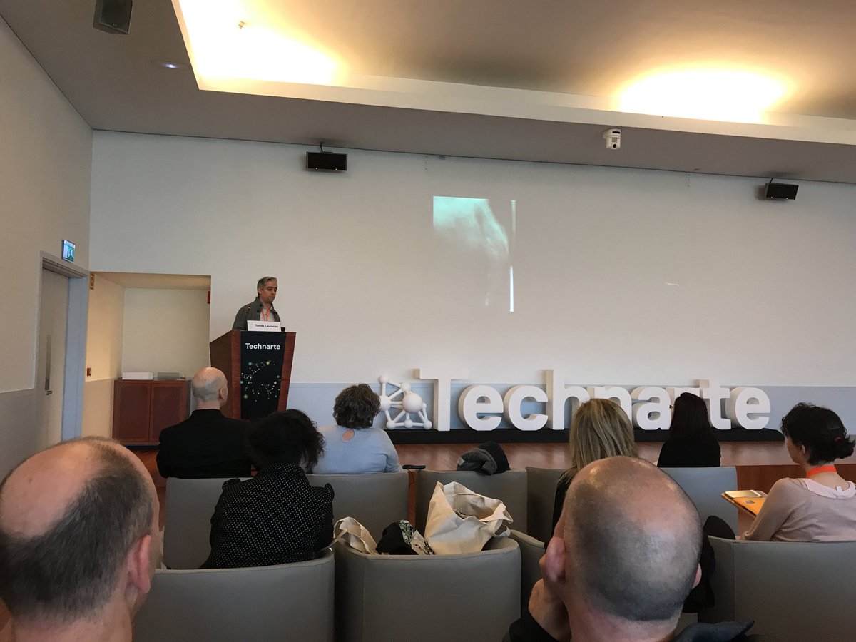 jmmaza2's tweet photo. Tomas Laurenzo presentation at @Technarte #Bilbao @Innovalia_group https://t.co/gVhHDIcNZy