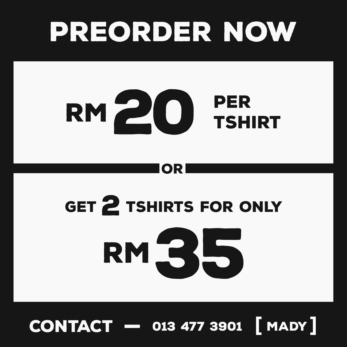 Voices_Debate's tweet photo. Campus Festival 18's shirt is here! Join the fray and get hyped for MMU biggest festival! Pre-order now as they are limited! #CampusFestival18 #CFinfinity Do contact Mardhiyah - 0134773901 for purchase! https://t.co/wogsJp5xdK