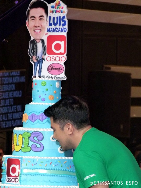 Happy birthday luis manzano!   