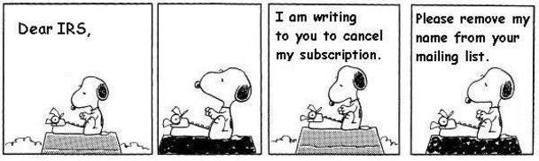 May your tax burden be light and your return be plenty!