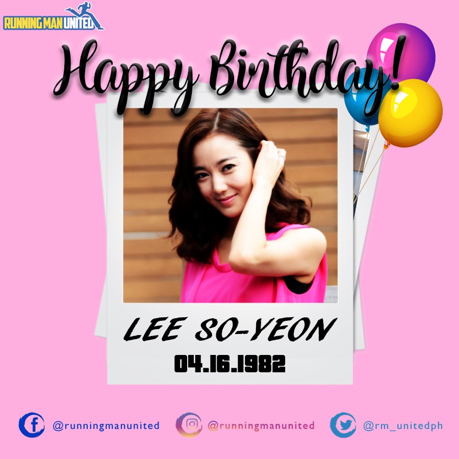 Belated
Happy Birthday Lee So-yeon! 