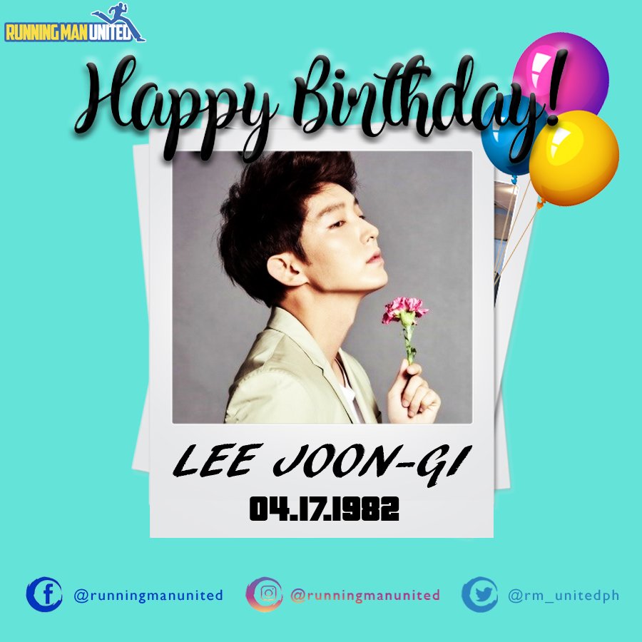 Happy Birthday Lee Joon-gi! 