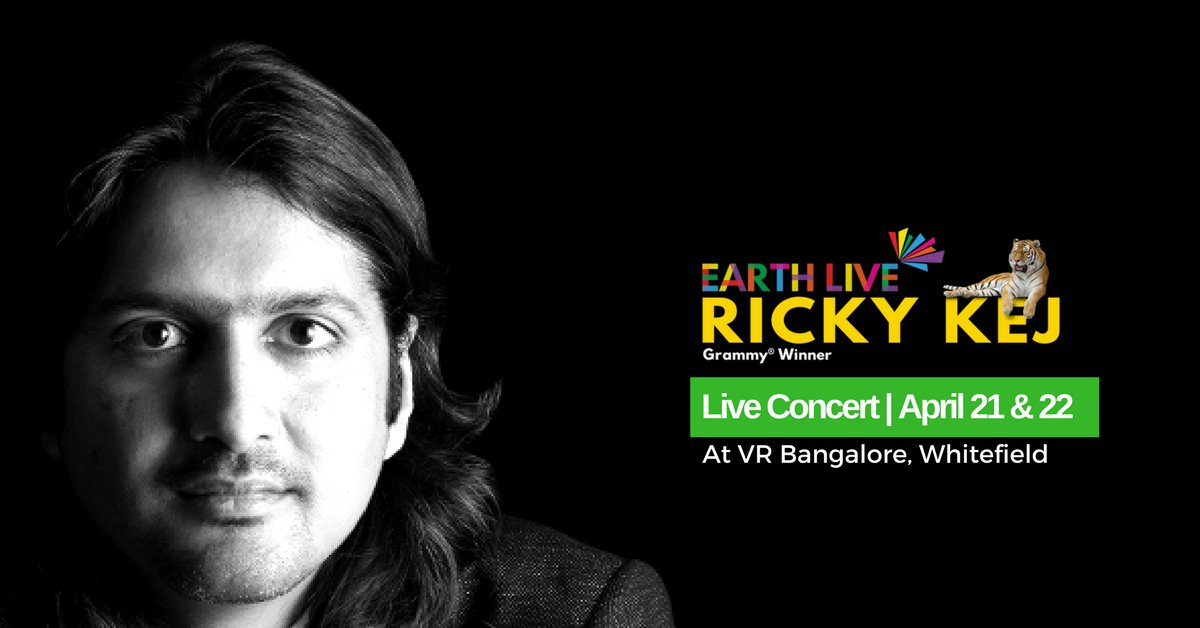 Earthlivconcert's tweet photo. Join @rickykej this April 21 & 22 at @VRBengaluru to #EndPlasticPollution.
๐ณ #EarthMattersMost #EarthLiveConcert๐ณ@EarthDayNetwork @greenpeaceindia @EarthDay_India @greenindia https://t.co/BvCEwETCVM