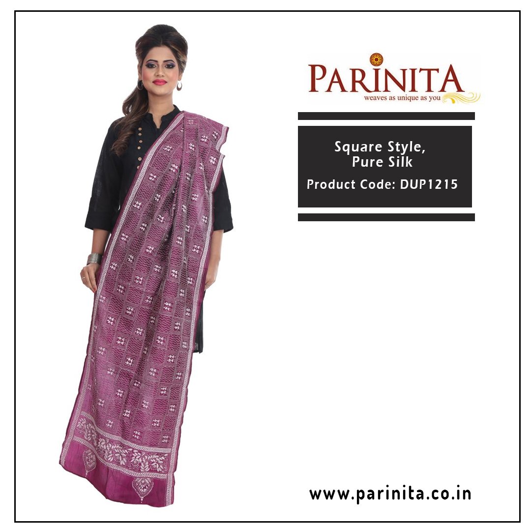 Kantha Embroidery work on Pure Silk Stoles
#parinita #kanthaembroidery #stoles #beautifulcollection