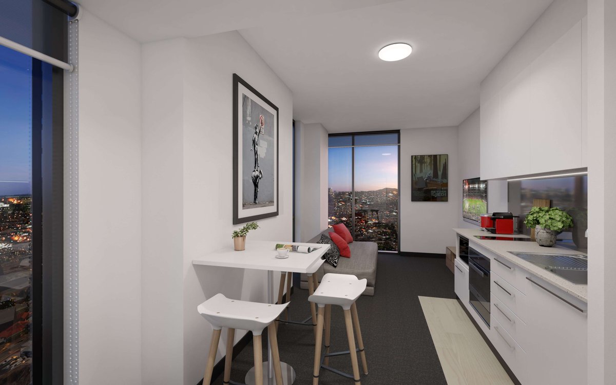 Introducing <a href="/UniLodgeAust/">UniLodge</a> Park Central - a brand new student accommodation precinct that gives you more of everything, bit.ly/2Hw9fWv 💪 #FTW #StudiesinAustralia