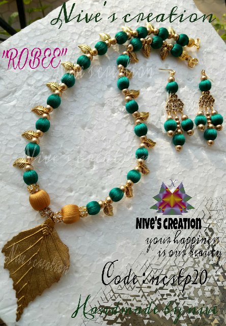 nivescreation's tweet photo. 😍😍 ROBEE 😍😍
Launching our new design💗💗
"Trends come and go, and style evolves
#greeny #leaf #leafydesignes #hanging #earrings #classy #trendy #goldeneffect #ROBEE #happyme #happymakingit #customizationdone  #canbecustomize #launched #nivescreation #tryinghanding #newdesigns https://t.co/AWUpmZadQa