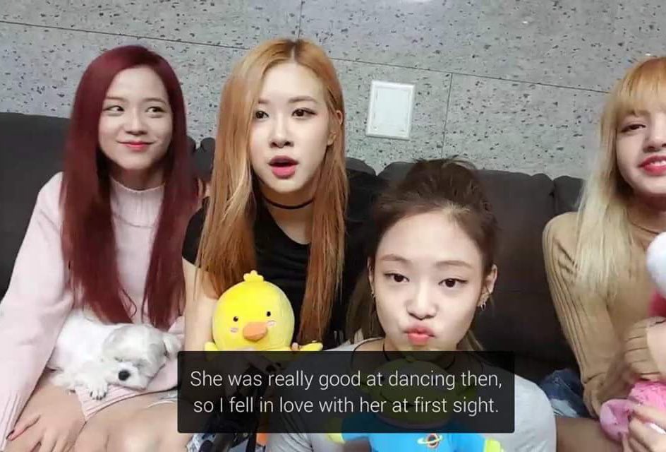 Never forget where it all started. Rosé has been confessing to Jisoo since Day 1
