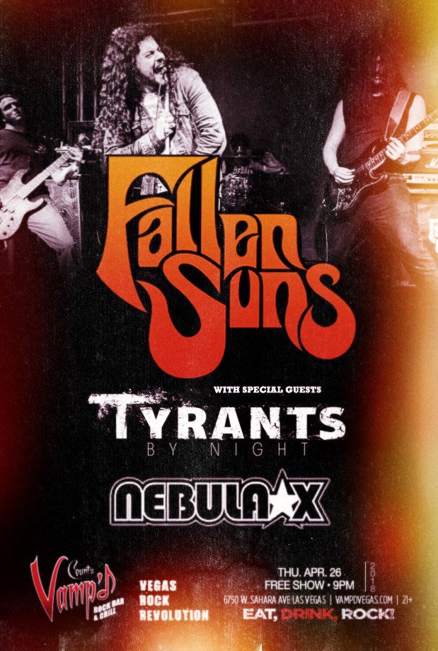 Our next show! <a href="/VampdVegas/">VampdVegas</a>  on Thursday 4/26/18.  Show Starts at 9pm and it's free!