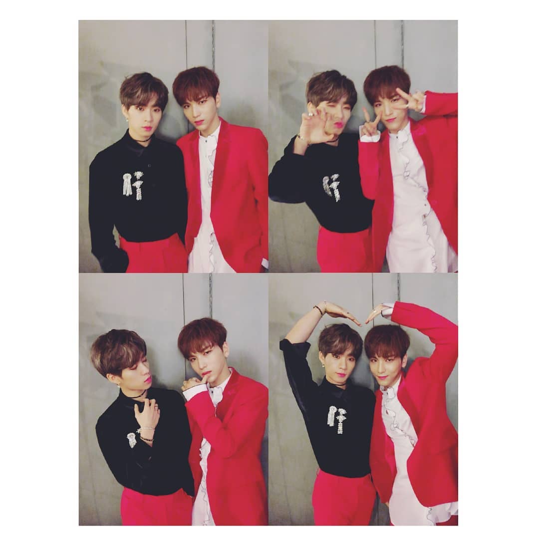 2kiwonhae's tweet photo. (Trans) 180417 Wontak instagram update
" Our precious maknae Hyunminie 🙆‍♂️
It's your day today😙 
#RAINZ #레인즈 #BYUNHYUNMIN #Hyunmin #happy #birthday #maknae ❤️ #minitaki #letsbetogetherforever #wontak #happybirthday "

#RAINZ #JUWONTAK https://t.co/KCjDAc1TW4