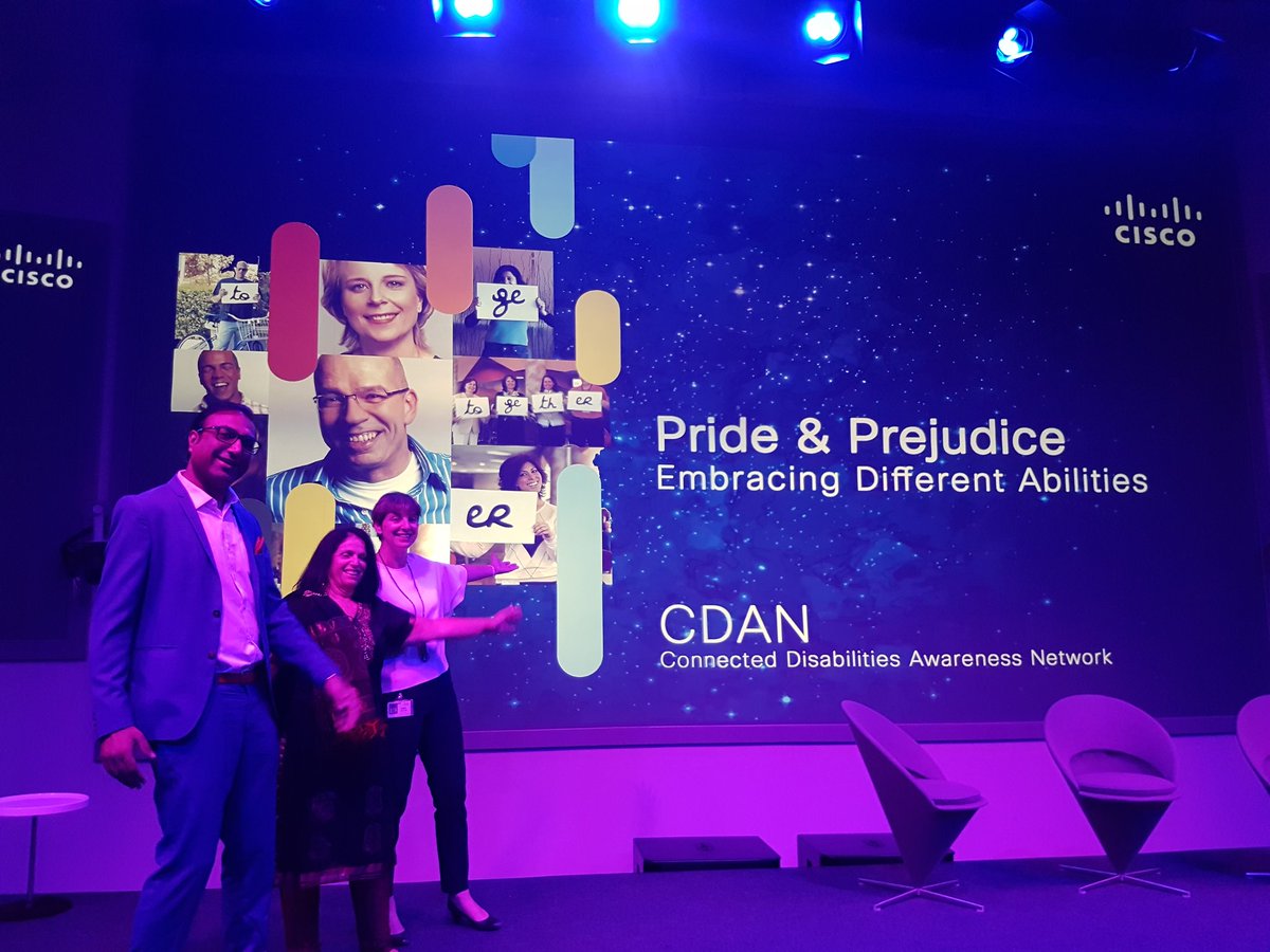 nukhattab's tweet photo. We are ready to kick off the Cisco Disabilities Awareness Network flagship event with leaders and speakers. How critical it is to celebrate talent beyond labels @WeAreCisco @NadineVogel https://t.co/3Bq3QMJijL