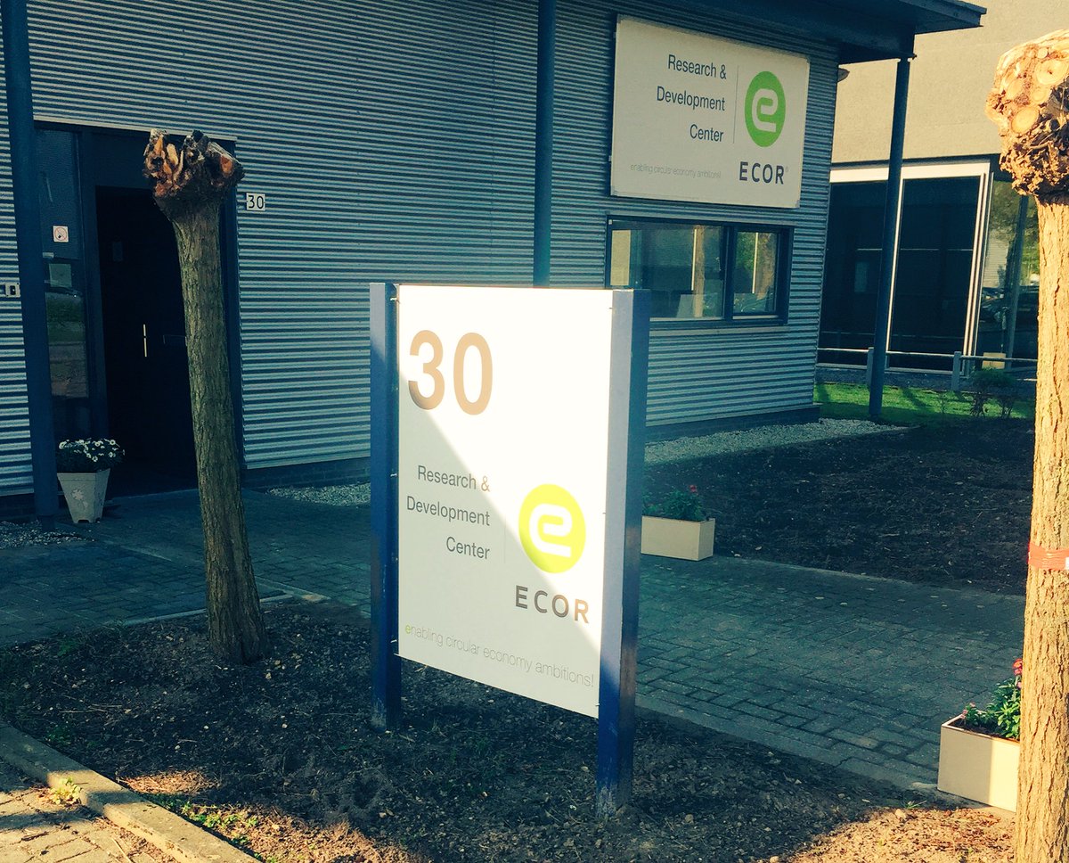naviedt's tweet photo. Rise and shine ☀️
The #CE100 field trip will visit the #ECOR #RDcenter today.
It’s so exciting to show these circular front runners our latest #innovations and the possibilities of our development center.
#circulareconomy https://t.co/dl1fWOtCEZ